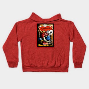 VAMPIRE MAN COMIC COVER Kids Hoodie